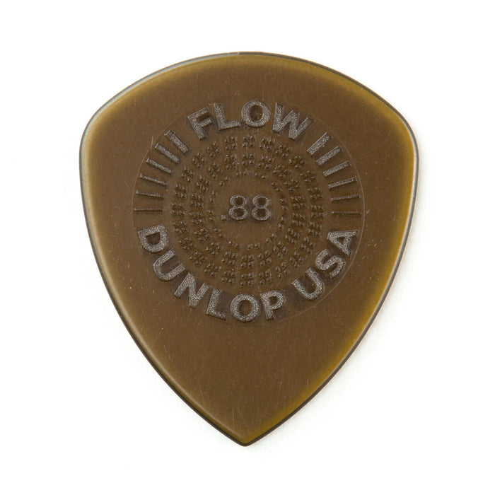 Púas Dunlop .88 Flow Standard Grip, paquete de 6