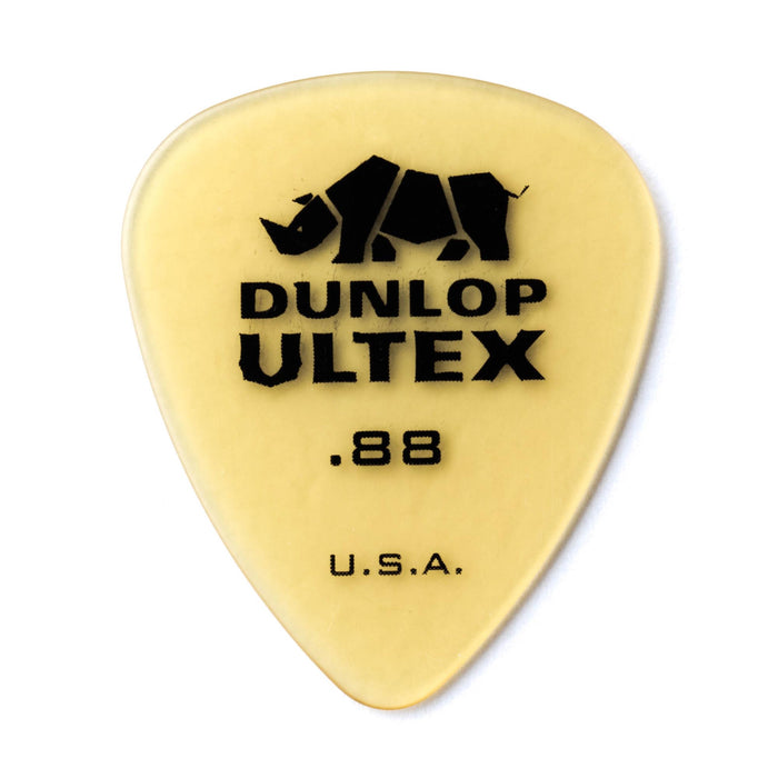 Púas Dunlop .88 Yellow Ultex Standard, paquete de 6