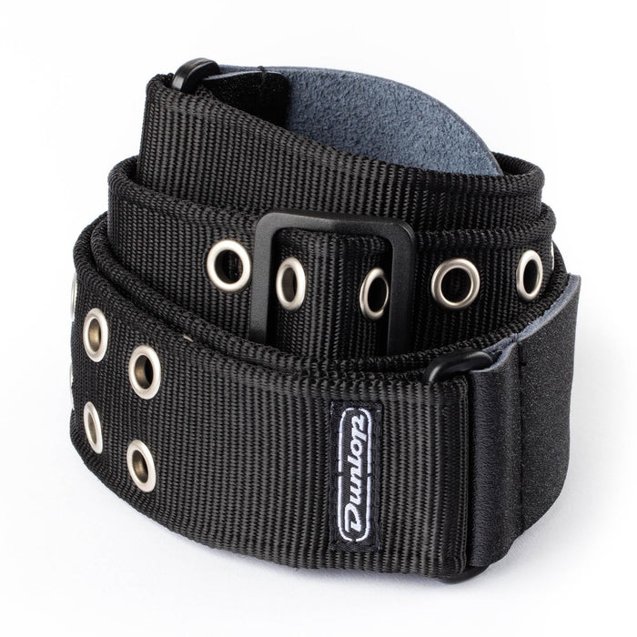 Dunlop D38 Nylon Grommet Black Strap