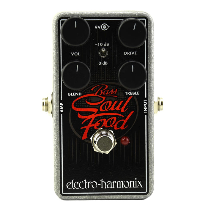 Pedal de distorsión/fuzz/overdrive para bajos Soul Food de Electro Harmonix