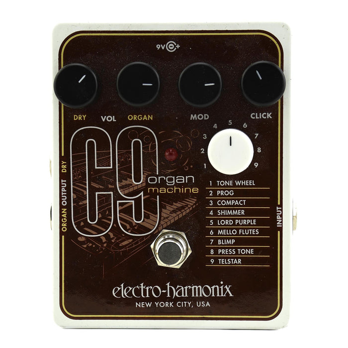 Pedal de efectos para máquina de órganos Electro Harmonix C9