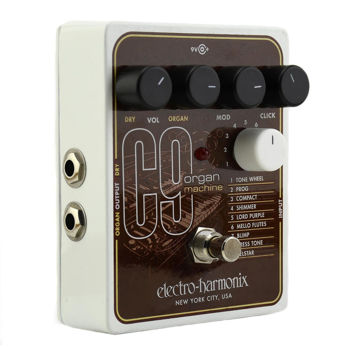 Pedal de efectos para máquina de órganos Electro Harmonix C9