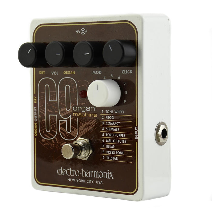 Pedal de efectos para máquina de órganos Electro Harmonix C9