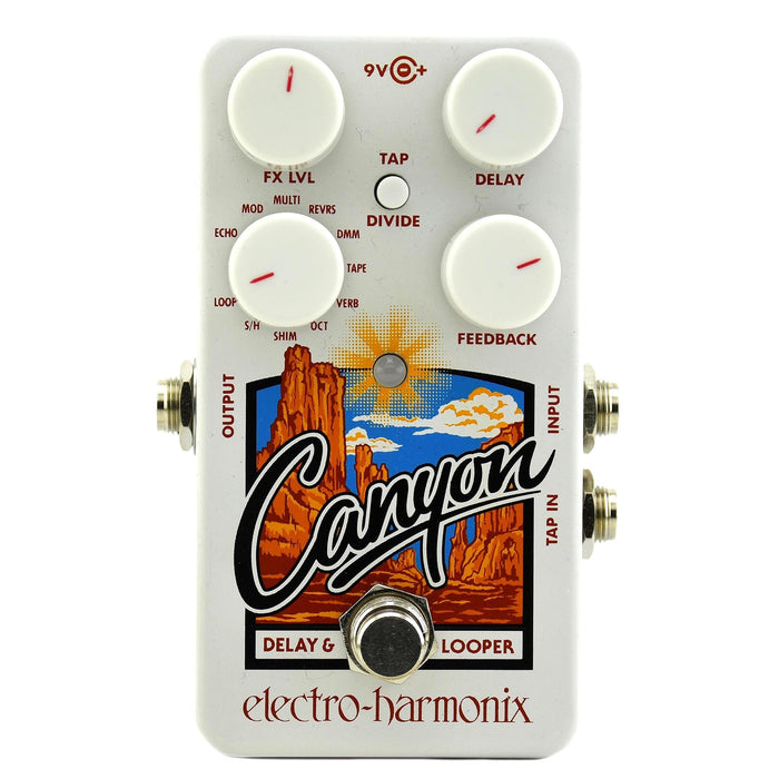 Retardo y looper Canyon de Electro Harmonix