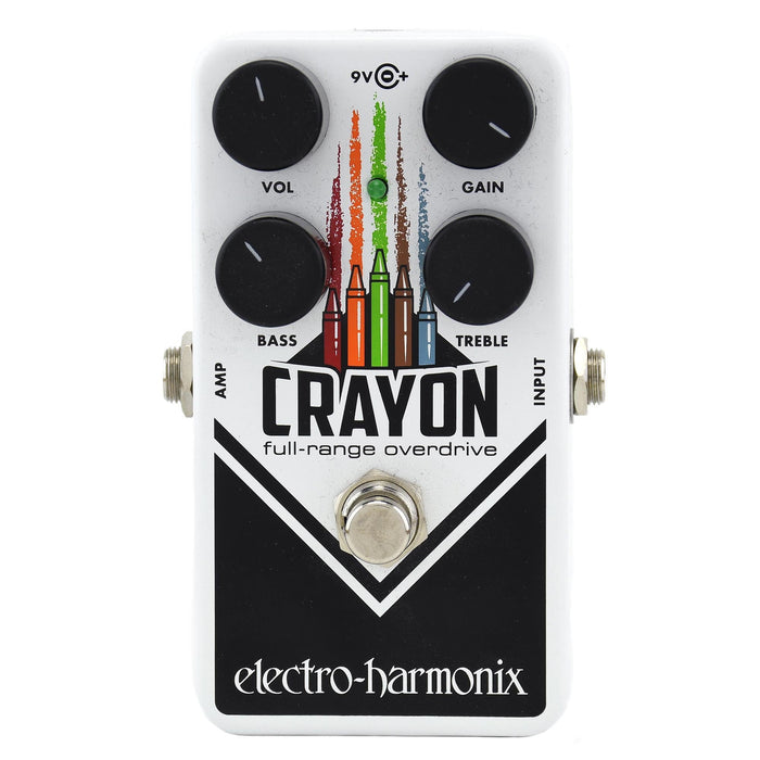 Pedal de efectos de overdrive de rango completo Crayon 69 de Electro Harmonix, Black Label