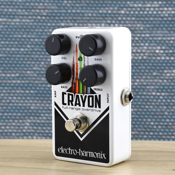 Pedal de efectos de overdrive de rango completo Crayon 69 de Electro Harmonix, Black Label