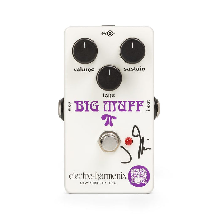 Pedal de efectos de distorsión, fuzz y sustain de Electro Harmonix J Mascis Ram's Head Big Muff PI