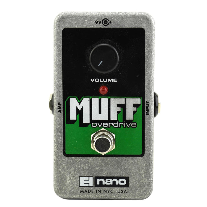 Efectos de distorsión y distorsión Nano Muff de Electro Harmonix