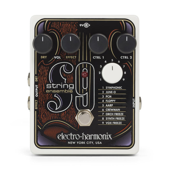 Pedal de efectos para conjuntos de cuerdas Electro Harmonix STRING9