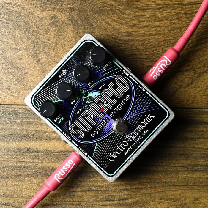 Motor de sintetizador Electro Harmonix Super Ego, de Moog a EMS