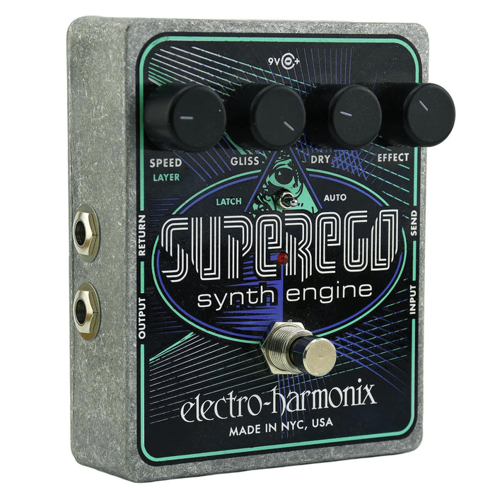 Motor de sintetizador Electro Harmonix Super Ego, de Moog a EMS