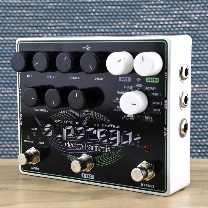 Motor de sintetizador/multiefectos Electro Harmonix Superego+