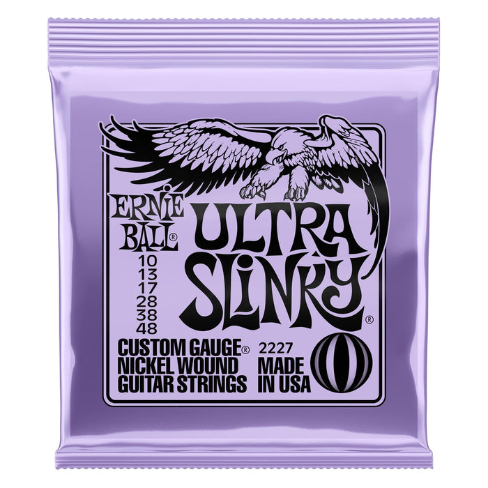 Cuerdas para guitarra eléctrica Ernie Ball 10-48 Ultra Slinky entorchadas en níquel