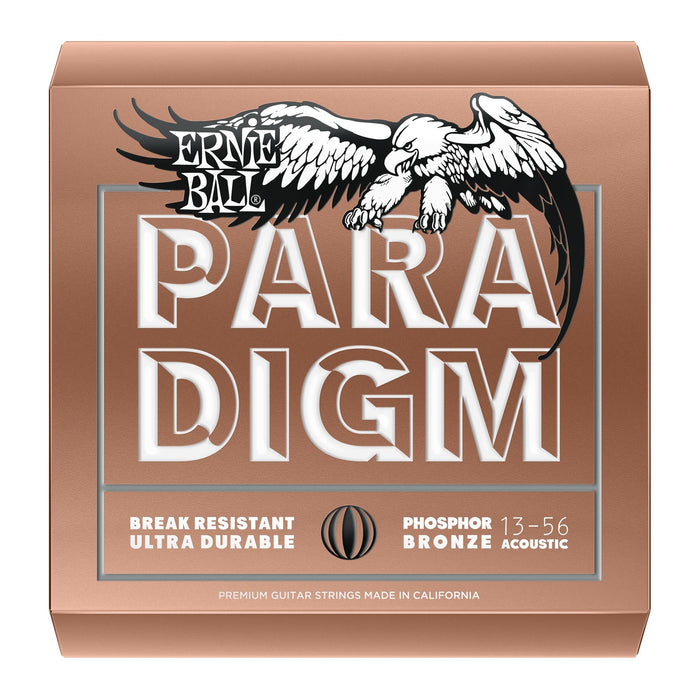 Cuerdas para guitarra acústica Ernie Ball 13-56 Paradigm Medium Phosphor Bronze