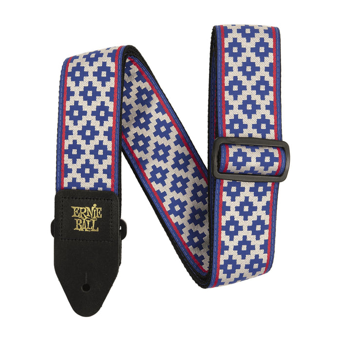 Ernie Ball Blue Crux Jacquard Strap