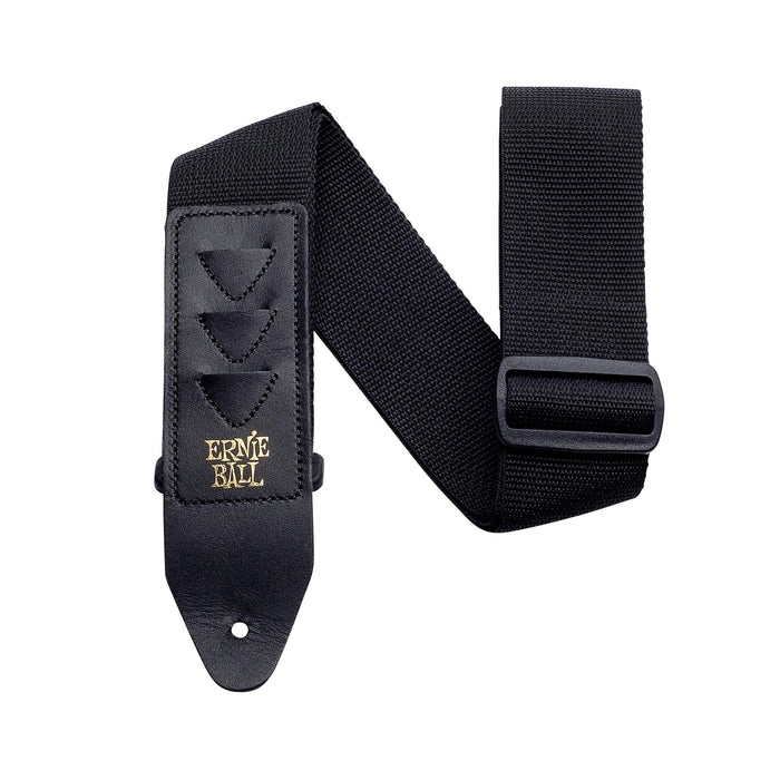 Ernie Ball Pick Holder Polypro Black Strap