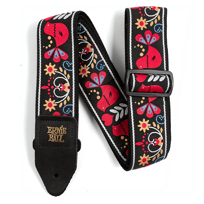 Ernie Ball Redbird Rising Jacquard Strap