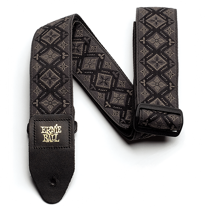 Ernie Ball Regal Black Jacquard Guitar Strap