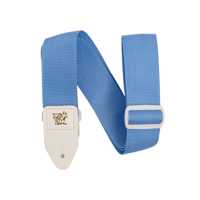 Ernie Ball Soft Blue & White Polypro Guitar Strap