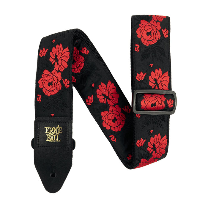 Ernie Ball Tango Rose Jacquard Strap