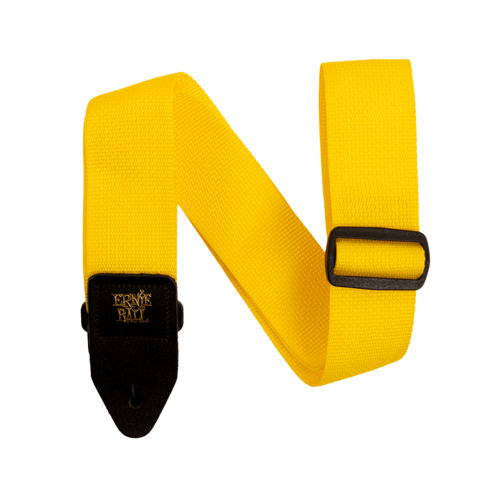 Ernie Ball Yellow & Black Polypro Guitar Strap