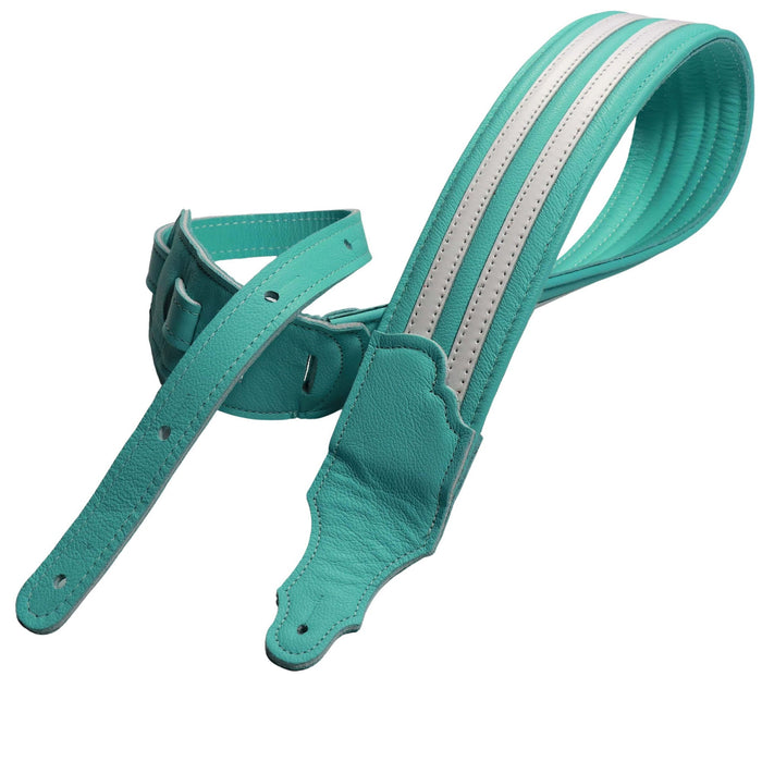 Franklin Strap 2.5 inch Hot Rod Guitar Strap, Seafoam Green