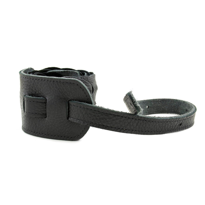 Franklin Strap 3 inch Link Glove Leather Straps Garment Leather Links - Black