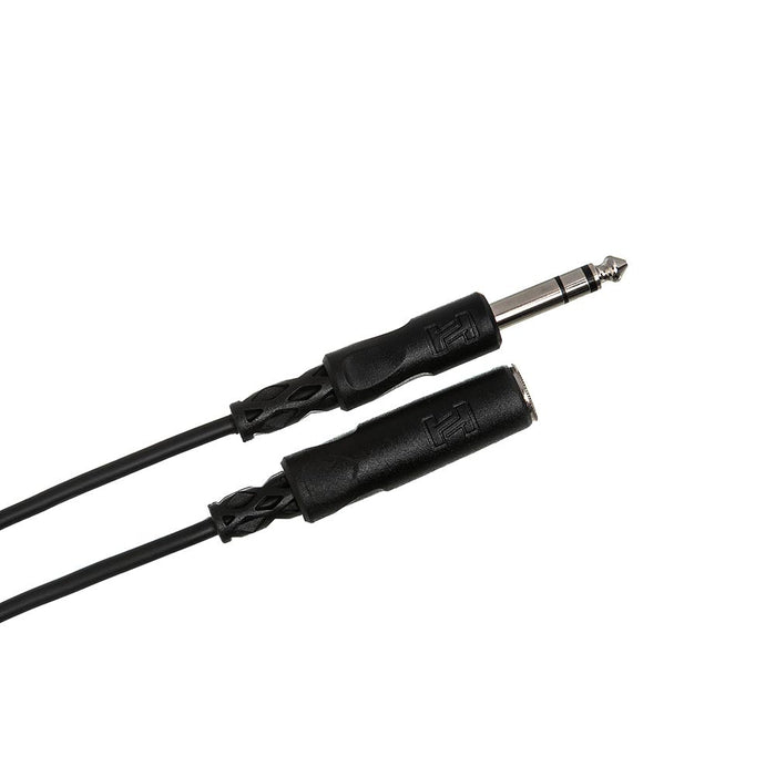 Cable de extensión para auriculares Hosa de 25 pies, conector TRS de 1/4 pulg. a conector TRS de 1/4 pulg.