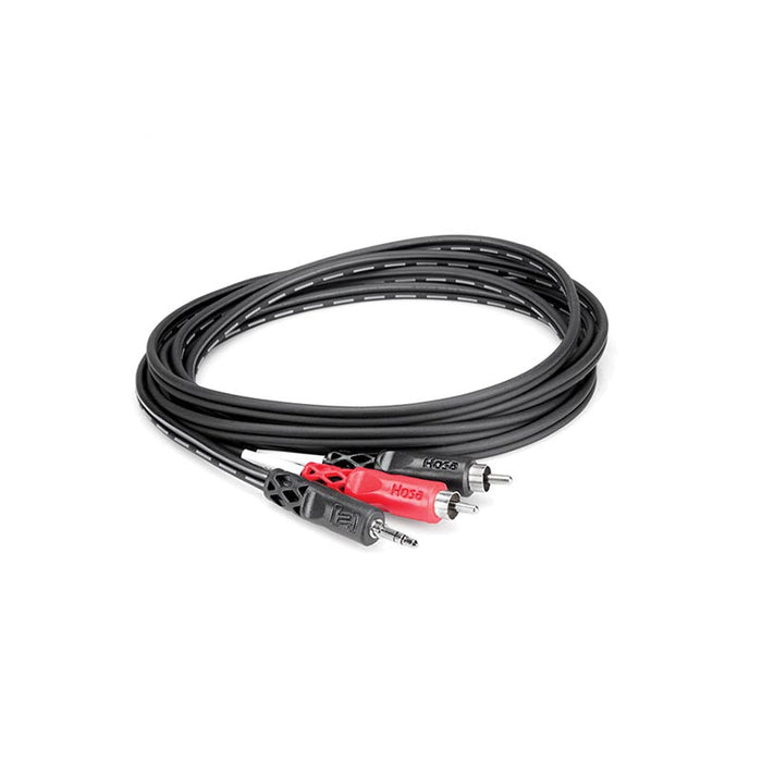 Cable en Y de 6 pies Hosa de 3,5 mm TRS-RCA