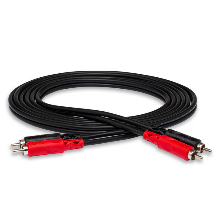 Cable doble Hosa macho a macho RCA - 9,9 pies