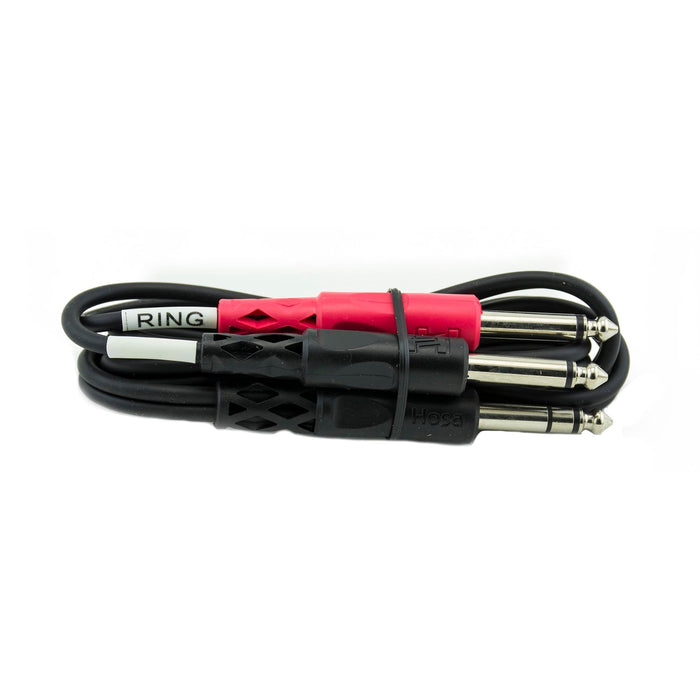 Cable de inserción Hosa 1/4" TRS - 1/4" TS 1M