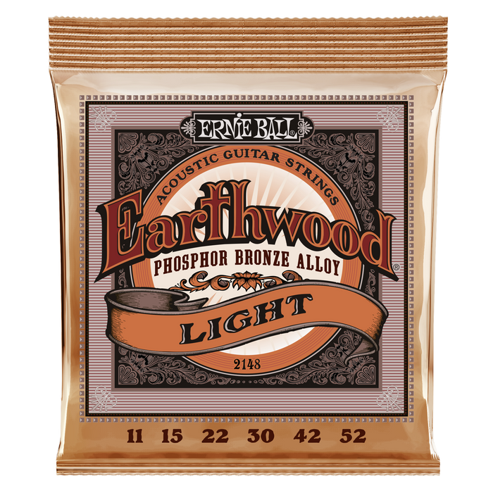 Ernie Ball Earthwood Light Phosphor Bronze Acoustic Guitar Strings