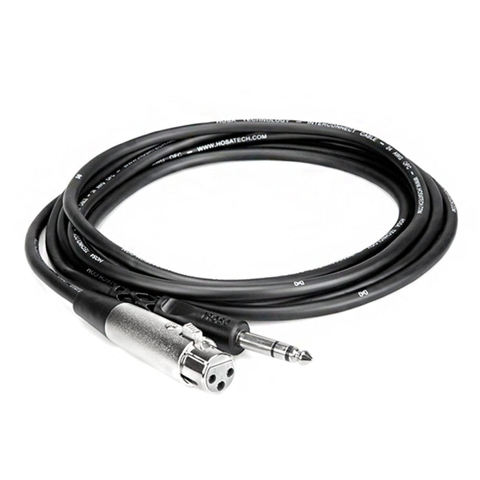 Hosa STX-110F Female XLR to TRS Balanced 1/4" 10 feet cable