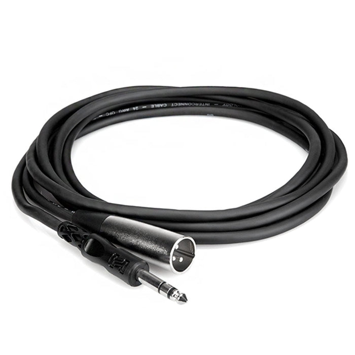 Hosa STX-105M Male XLR to TRS Balanced 1/4" 5 feet cable