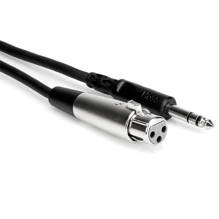 Hosa STX-110F Female XLR to TRS Balanced 1/4" 10 feet cable