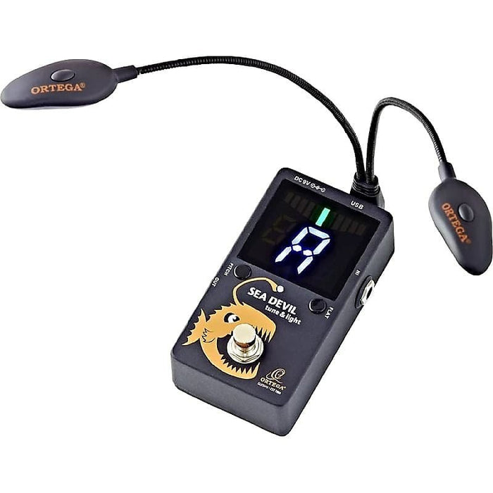 Ortega Guitars Seadevil Pedal Tuner with light