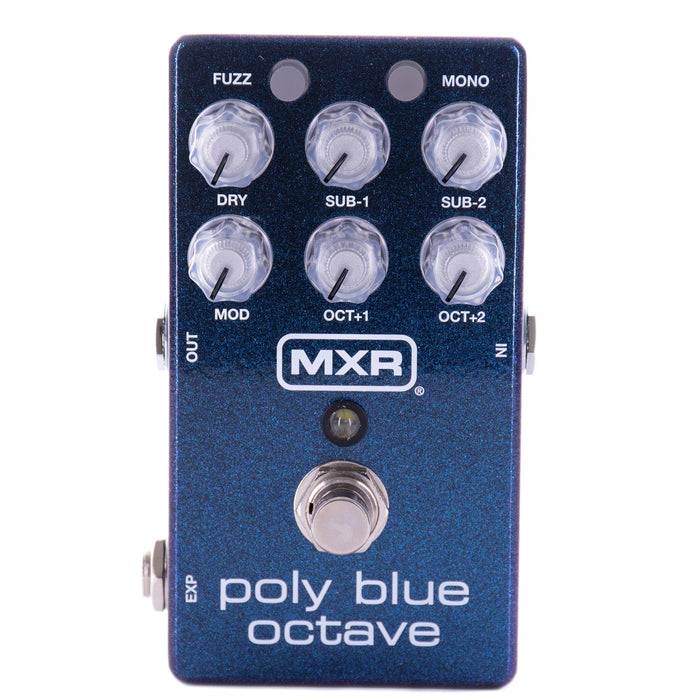 Pedal de efectos octavadores MXR Poly Blue