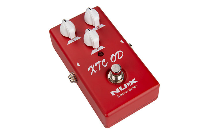 NUX XTC OD Reissue Series Red Channel Overdrive Guitar Effects Pedal